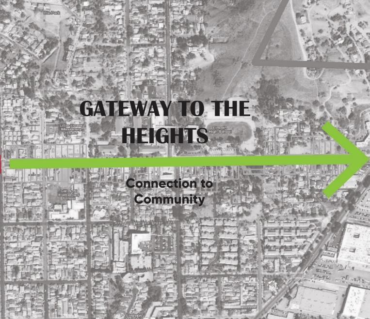 Area Three: Gateway to the Heights Neighborhood character Boulevard