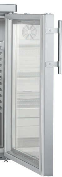 GGU 10 The baskets in the GGU models can be used to organise the freezer contents and also