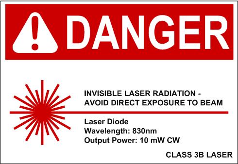 SHE Standard D12 Lasers Annex D Page 2 of 5 Class 2M and 3R visible light (0.4 0.7 m) lasers and laser systems with irradiance the MPE for a 0.