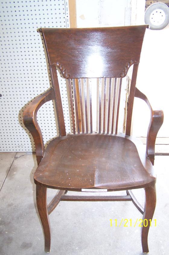 Oak Office Chair-20