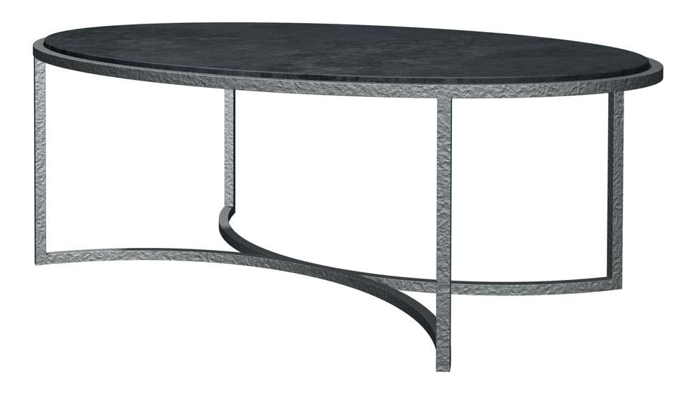 800mm x 500mm x 2100mm h SIENA coffee table Textured Pewter with graphite quartz top.