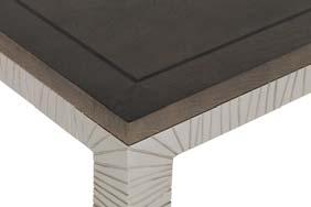 side table Polished Nickel with smoked  550mm x 550mm x 550mm h Also