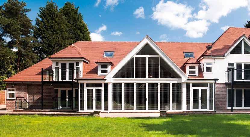 case study - tudor court A 4 bedroom and 2 bathroom Southampton family home underwent an extensive build and renovation project, expanding the total living space to 17,000 square feet.