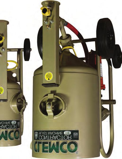 Your Contractor Blast Machine is ASME-certified, which is your assurance that the pressure