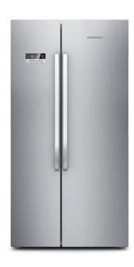 volume No Frost 1 drawer Water dispenser Auto ice machine with tap connection LED illumination HYGIENE IonFresh Anti-odour filter Energy efficiency class: A+ Energy consumption: 453 kwh / year