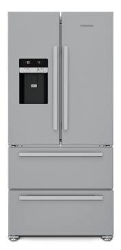 REFRIGERATORS AND FREEZERS 47 GQN 1232 X FRENCH DOOR WITH 2 DRAWERS GQN 1112 X FRENCH DOOR WITH 2 DRAWERS Refrigerators 605 L total gross volume Duo-Cooling No Frost Display with touch control button