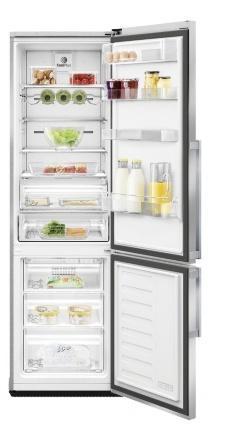 GKN 16220 FX FREE STANDING COMBI FRIDGE-FREEZER GKN 16220 X FREE STANDING COMBI FRIDGE-FREEZER 400 L total gross volume Duo-Cooling No Frost Display with touch control button FRIDGE 265 L net fridge