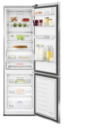 REFRIGERATORS AND FREEZERS 53 GKN 16225 X FREE STANDING COMBI FRIDGE-FREEZER GKN 16225 GB FREE STANDING COMBI FRIDGE-FREEZER Refrigerators 400 L total gross volume Duo-Cooling No Frost Display with
