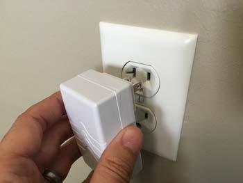 it snaps into place Plug in your panel,