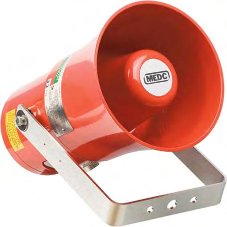 DB Range - SPEAKERS - Up to 5 Watts Hazardous Location, Weatherproof Features UL listed for USA and Canada Class I, Div, Groups A, B, C & D. Class I, Zone, AExd IIC T. CSFM approved. ATEX approved.