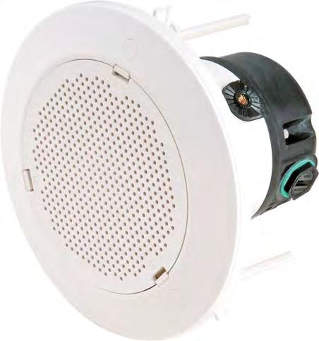 DBC Range - CEILING SPEAKERS Exde, Weatherproof Features Zone & and Zone & use Ex II GD BASEEFA certified GOST R & K certified Brazilian (Inmetro) certified IECEx Approved IP66 & IP67 Certified