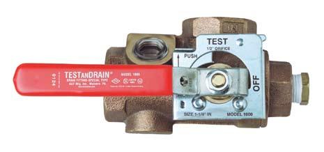 2K), ¾" (ESFR, 14.0K), and K25. Model 1011A Model 1011T The Model 1011A is similar to the Model 1000 but it includes a UL Listed/FM Approved Model 7000 Pressure Relief Valve with drainage piping.