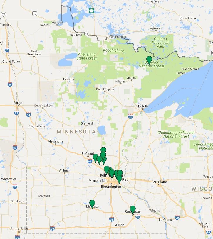 MINNESOTA CITIZEN PRUNER Pilot program began in 2013 in Rochester, MN Now in 15 communities throughout the state.