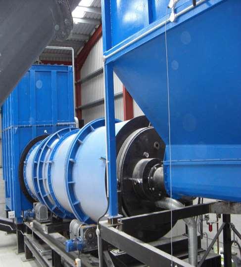 TECHNOLOGY OVERVIEW Waste Incineration ROTATING INCINERATION SYSTEMS: Main Features: Rotating Drum Unit Continuous operation 3 ton/hr Two Incineration Chambers Automatic waste loading Automatic ash