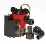 SUBMERSIBLE BILGE PUMPS AND SWITCHES CARTRIDGE COMBO - AUTOMATIC SUBMERSIBLE BILGE PUMP Cartridge Combo bilge pump is equipped with a non-clogging electro-magnetic float switch for automatic