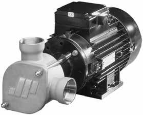 FLEXIBLE IMPELLER PUMP (FIP) AC The FIP stainless steel Industrial version 316 stainless steel pump with BSP threads suitable for non hygienic applications.