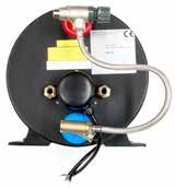 RADIAL BLOWERS AND MARINE WATER HEATERS Marine Water Heaters Stainless steel water heaters with dual heating as standard - electrical heating and indirect heating based on an second heat source, for