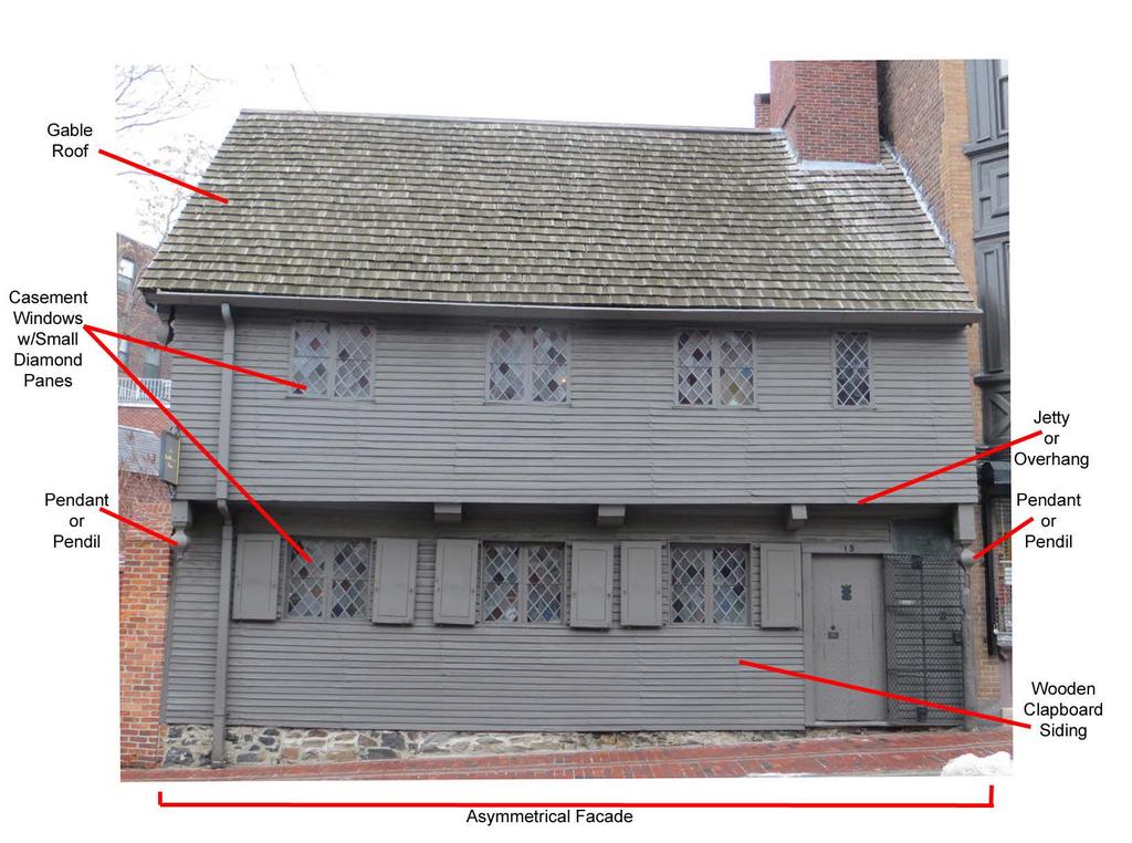 Photo: Historic American Buildings Survey Paul Revere House,