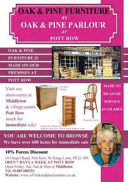 made on our Premises at Pott row Visit our showroom in Pott row Village centre for big selection for immediate sale.
