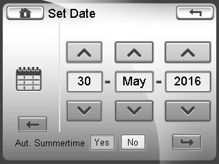 the confirm button. Option 2 - Use the numerical keypad, confirm with. Enter desired temperature setpoint value.