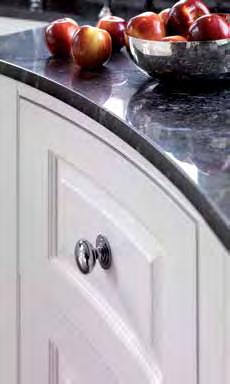 curved drawers and doors