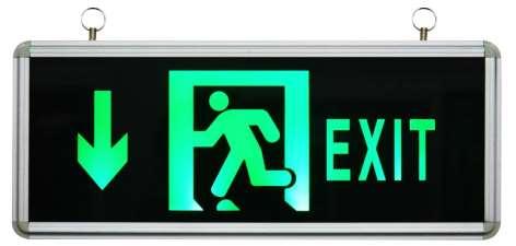 ASENWARE EMERGENCY LIGHT SERIES 28 / 38 If big quantity, the sign can be customization. 6.