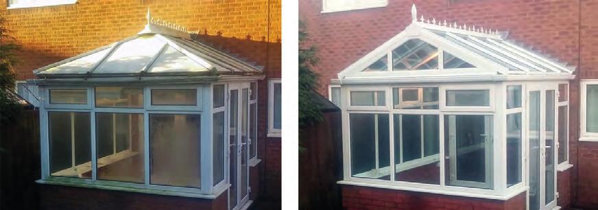 2 days to transform your conservatory, using your