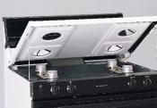 Select models feature sealed burners that provide both simmer capability and maximum output, an