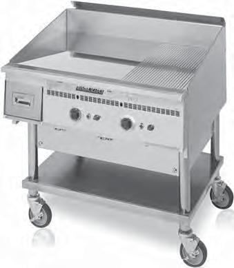 Miraclean GRIDDLES The Miraclean Griddle is the world's new standard. It is the most versatile cool (no radiant heat) and easy-to-clean griddle ever made.