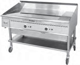 GRIDDLES Gas The Miraclean Griddle is the world's new standard. It is the most versatile cool (no radiant heat) and easy-to-clean griddle ever made.