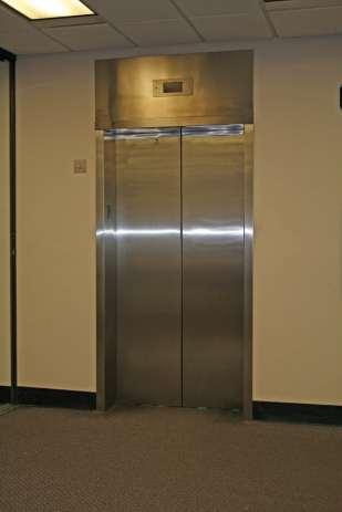 Transition Pictured first floor elevator door, as with other locations in the facility, do not