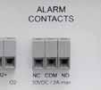 The alarm contacts can be connected to a remote alarm system. Gas Supply Inlet The gas supply inlet connects the gas supply with the Incubator unit.