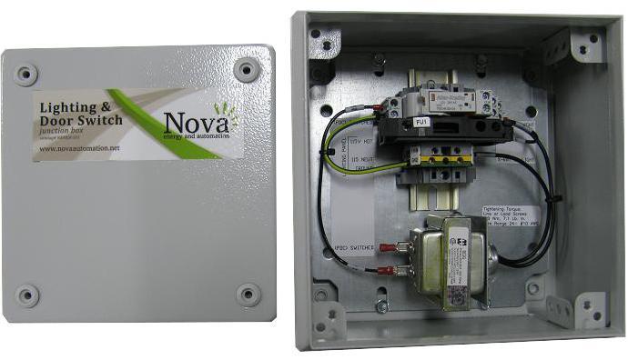 Figure 2: Nova Warning Light Controller- Cover Removed, Inside View 5.