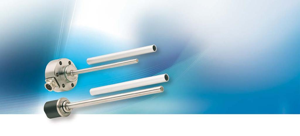 18 Long-stroke sensors for hydraulics & pneumatics indusensor EDS - Measurement ranges 75... 630mm - Linearity ±0.