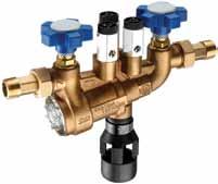 FLOW CONTROL Backflow Prevention Reduced Pressure Zone (RPZ) Backflow Preventers Incorporates a double check valve with a reduced pressure zone for protection against back pressure and back syphonage