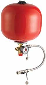 HEATING SYSTEM COMPONENTS Anti-Legionella Valves Anti-Legionella Valve Maintains circulation through an expansion vessel Prevents stagnation Easy to install Includes ball valve for simple maintenance
