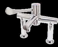WASHROOM SYSTEMS TMV3 Thermostatic Taps Caremix Prime H3 Deck Mounted 2 Hole TMV3 Approved Thermostatic Taps Uses the unique Reliance one piece