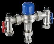 TEMPERATURE CONTROL Thermostatic Mixing Valves Heatguard BF2-2 Sports Specifically designed to give high flow rates on low pressure systems Ideal for fitting to baths in low pressure systems to