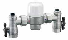 SPECIFIERS Text: The Thermostatic Mixing Valve (TMV) must be TMV2 accredited, WRAS approved and comply with BSEN 1111, BSEN 1287 and Part G3 of UK building regulations.