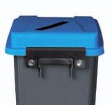 5 RC-05-BLU or -GRY Snap-on lid fits RC-005 Blue or Grey Polypropylene 62.2 62.2 4.