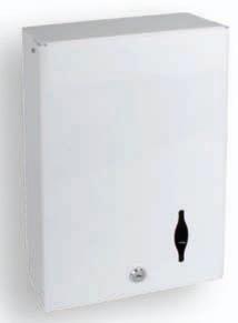towel dispenser White Epoxy PD-303-SSSTL Multi-fold