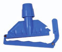 Cotton KM-02-BLU Kentucky mop combo (handle, holder & mop) White / Blue / Silver Aluminium /