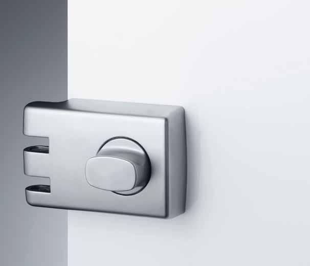 Features and Specifications Suitable for hinged and some sliding doors Lockable turn knob with inbuilt clutching device to resist wrench attack Strong interlocking case and mounting plate to resist