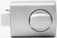 002 Single Cylinder Deadlatch Single Cylinder with Knob 24 58 53 25 64 73 26 73 Exterior Cylinder Interior Kinetic Defence Bump and pick resistant.