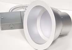 Downlights Available in 18W 6, 40W 8 and 50W 10 4000K CCT; 80+ CRI Energy