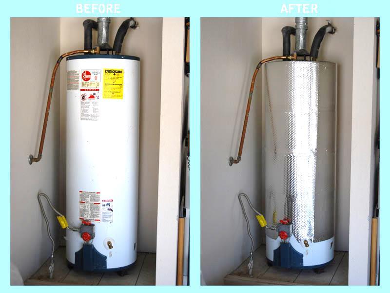 Water Heater/Piping Insulate water