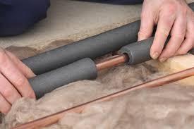 Insulate water heater pipes Insulate