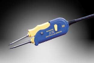LEAD FREE Operation Output Voltage Temperature Range Standard Tip Tip to Ground Resistance Tip to Ground Potential Heating Element Total Length (w/o cord) Model Name HAKKO 950 Available for your