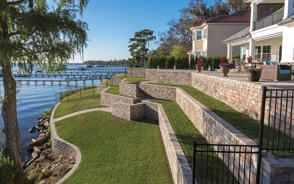 CONTENTS RETAINING WALL COLLECTION STRUCTURAL WALLS 51 KEYSTONE COMPAC 53 REGAL STONE PRO - STRAIGHT & TRI-PLANE 55 REGAL STONE PRO - ROCKFACE 3-PC LANDSCAPE WALLS 57 STONEGATE COUNTRY MANOR 59 REGAL