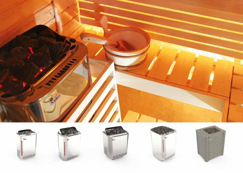 Combi heaters The Combi Heaters are electric heaters that has an attached steamer that allows you to choose from normal sauna to steam bathing.